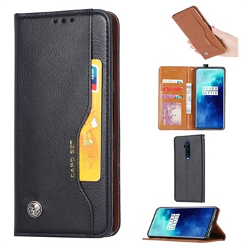 Card Set Series OnePlus 7T Pro Lommebok-deksel - Svart