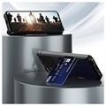 Kortholder Samsung Galaxy S21 5G Hybrid-deksel - Blå