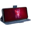 Asus ROG Phone 6/6 Pro Lommebok-deksel med Kortholder - Blĺ