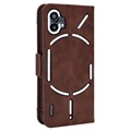 Nothing Phone (1) Lommebok-deksel med Kortholder - Brun