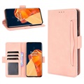 Cardholder Series OnePlus 9 Pro Lommebok-deksel - Rosa