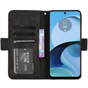 Motorola Moto G14 Lommebok-deksel med Kortholder
