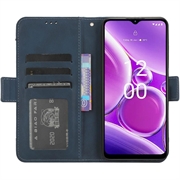 Nokia G42 Lommebok-deksel med Kortholder - Blĺ