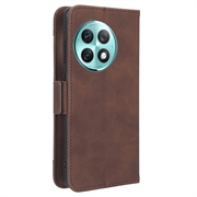 OnePlus Ace 2 Pro Lommebok-deksel med Kortholder - Brun