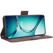 OnePlus Ace 2 Pro Lommebok-deksel med Kortholder - Brun