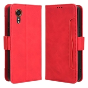 Samsung Galaxy Xcover7 Lommebok-deksel med Kortholder