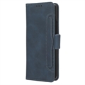 Samsung Galaxy Z Fold5 Lommebok-deksel med Kortholder - Blĺ