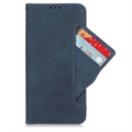 Samsung Galaxy Z Fold5 Lommebok-deksel med Kortholder - Blĺ