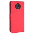 Cardholder Series Nokia G50 Lommebok-deksel - Rød