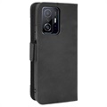 Xiaomi 11T/11T Pro Lommebok-deksel med Kortholder - Svart