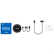 Carlinkit TBOX ULTRA 3 trådløs CarPlay- og Android Auto-adapter - svart