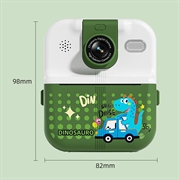 Tegneserie-dyredesign P02 termisk kamera med roterbar linse