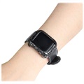Apple Watch Series SE (2022)/SE/6/5/4 Deksel med Zirkon Dekorasjon - 40mm - Svart