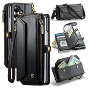 Samsung Galaxy Z Fold8 Ultra CaseMe C36 RFID-blokkerende lommeboketui - svart