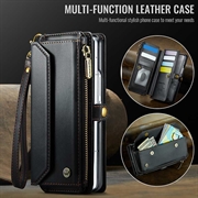 Samsung Galaxy Z Fold8 Ultra CaseMe C36 RFID-blokkerende lommeboketui - svart