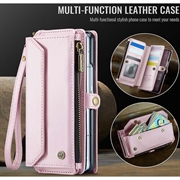 Samsung Galaxy Z Fold8 Ultra CaseMe C36 RFID-blokkerende lommeboketui - Rosa