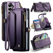 Samsung Galaxy Z Fold8 Ultra CaseMe C36 RFID-blokkerende lommeboketui - Lilla