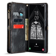 Samsung Galaxy S23 Ultra 5G Caseme 008 2-i-1 Multifunksjonell Lommebok-deksel