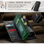 Samsung Galaxy S23 Ultra 5G Caseme 008 2-i-1 Multifunksjonell Lommebok-deksel