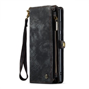 Samsung Galaxy S23 Ultra 5G Caseme 008 2-i-1 Multifunksjonell Lommebok-deksel