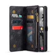 Samsung Galaxy S24 FE Caseme 008 2-i-1 Multifunksjonell Lommebok-deksel