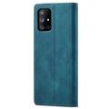 Samsung Galaxy A51 Caseme 013 Series Lommebok-deksel - Blå