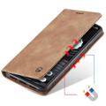 Caseme 013 Series Google Pixel 7 Lommebok-deksel - Brun