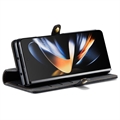 Caseme 013 Series Samsung Galaxy Z Fold4 Lommebok-deksel - Svart