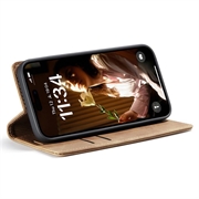 iPhone 16 Plus Caseme 013 Series Lommebok-deksel - Brun