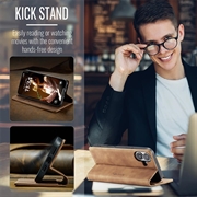 iPhone 16 Plus Caseme 013 Series Lommebok-deksel - Brun