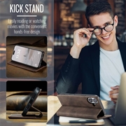 iPhone 16 Plus Caseme 013 Series Lommebok-deksel - Kaffe