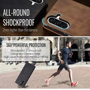 Samsung Galaxy A17 Caseme 013 Series Lommebok-deksel - Svart