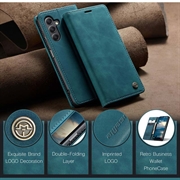 Samsung Galaxy A25 Caseme 013 Series Lommebok-deksel - Blå