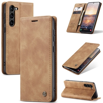 Samsung Galaxy S24 Caseme 013 Series Lommebok-deksel - Brun