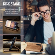 Samsung Galaxy S24 Caseme 013 Series Lommebok-deksel - Brun