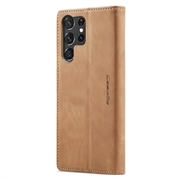 Samsung Galaxy S24 Ultra Caseme 013 Series Lommebok-deksel - Brun