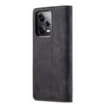 Xiaomi Redmi Note 12 Pro Caseme 013 Series Lommebok-deksel - Svart