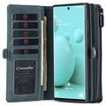 Caseme 2-i-1 Multifunksjonell Samsung Galaxy Note20 Ultra Lommebok-deksel - Grønn