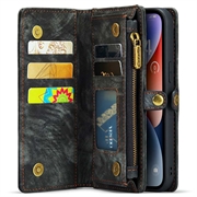 iPhone 15 Plus Caseme 2-i-1 Multifunksjonell Lommebok-deksel