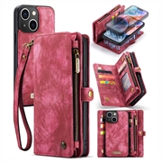 iPhone 15 Plus Caseme 2-i-1 Multifunksjonell Lommebok-deksel