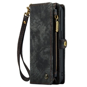 iPhone 15 Pro Max Caseme 2-i-1 Multifunksjonell Lommebok-deksel - Svart