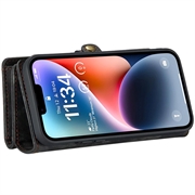 iPhone 15 Pro Max Caseme 2-i-1 Multifunksjonell Lommebok-deksel - Svart