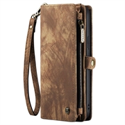 iPhone 15 Pro Max Caseme 2-i-1 Multifunksjonell Lommebok-deksel - Brun