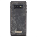 Caseme 2-i-1 Multifunksjonelt Samsung Galaxy S10 Lommebok-deksel