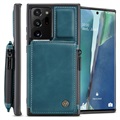 Caseme C20 Lomme med Glidelås Samsung Galaxy Note20 Ultra Deksel - Blå