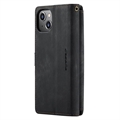 Caseme C30 Multifunksjonell iPhone 14 Plus Lommebok-deksel - Svart