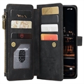 Caseme C30 Multifunksjonell iPhone 14 Plus Lommebok-deksel - Svart