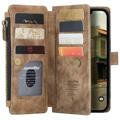 Caseme C30 Multifunksjonell iPhone 14 Plus Lommebok-deksel - Brun