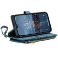 Caseme C30 Multifunksjonell iPhone 14 Pro Lommebok-deksel - Blå