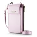 Caseme ME50 Universal Crossbody-veske med RFID-beskyttelse - 4"-7.3" - Rosa